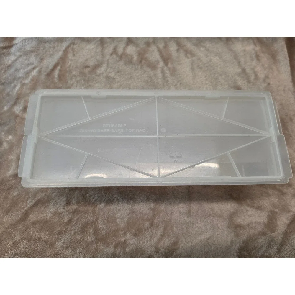 Kraft Velveeta Cheese Storage Container Reusable Plastic Keeper with Lid USA
